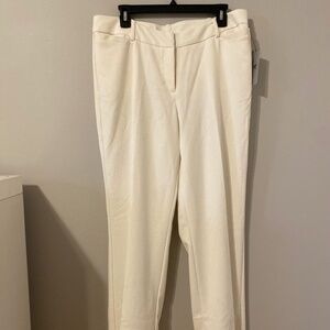 Curvy Fit trouser, work or dress pants, size 14 White